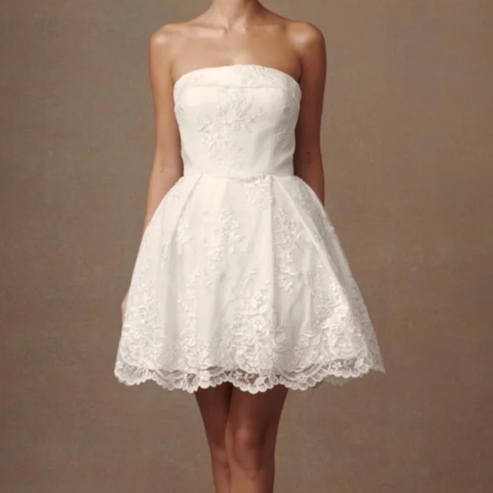 Meshki Eileen Lace Mini Dress Size Small